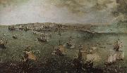 Pieter Bruegel Naples scenery oil painting
